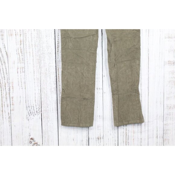 LL Bean BeanFlex Five Pocket Corduroy Pants Mid Rise Straight Leg 6 Reg - Picture 8 of 12